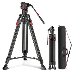 חצובת וידאו קרבון 198 ס"מ NEEWER Carbon Tripod TP74