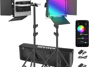 NEEWER 660 PRO II RGB 2-Light Kit ערכת תאורה זוגית