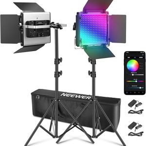 ערכת תאורה זוגית NEEWER 660 PRO II RGB 2-Light Kit