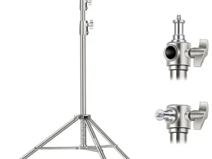 מעמד תאורה מפלדת אל חלד NEEWER Stainless Steel Light Stand
