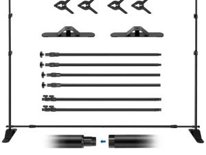 מתקן תליית רקע נייר Neewer Background Support System 2.1x3M