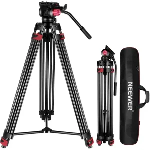 NEEWER 200cm Heavy Video Tripod חצובת וידאו מקצועית