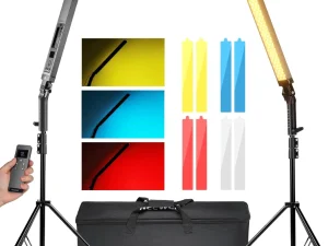 תאורת לדים כפולה לצילום Neewer Dual LED Light Stick BH20B