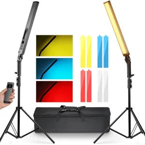 תאורת לדים כפולה לצילום Neewer Dual LED Light Stick BH20B