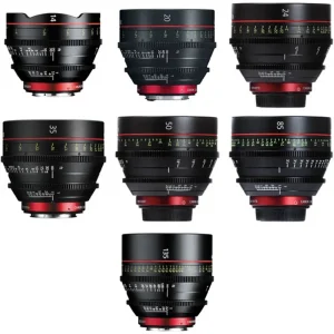 סט 7 עדשות קנון CN-E prime 7 lens kit - EF
