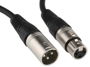 כבל XLR זכר לנקבה 3 מטר CABLETEK