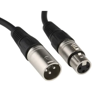 כבל XLR זכר לנקבה 3 מטר CABLETEK