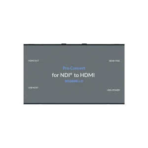 ממיר וידאו Pro Convert for NDI® to HDMI