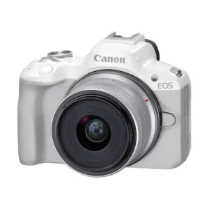 מצלמה דיגיטלית Canon EOS R50 kit 18-45mm White