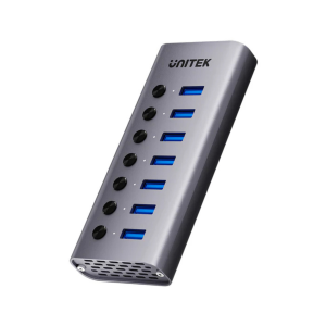 מפצל USB-A עם מתגים לשליטה נפרדת UNITEK H1314A | USB-C (Type C)