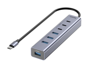 מפצל USB עם שבע יציאות USB-A ו-USB-C (Type C) UNITEK H1335A