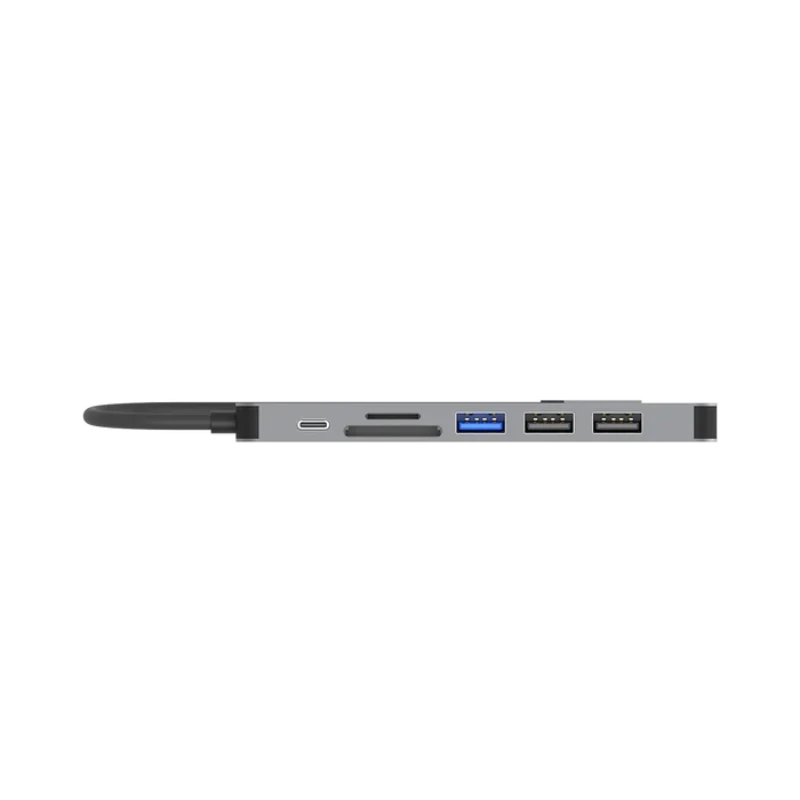 ⁦uHUB S7+ 7-in-1 USB-C 5Gbps Hub with 4K HDMI and 100W Power⁩ – תמונה ⁦4⁩