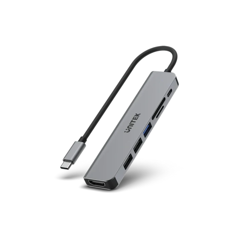uHUB S7+ 7-in-1 USB-C 5Gbps Hub with 4K HDMI and 100W Power