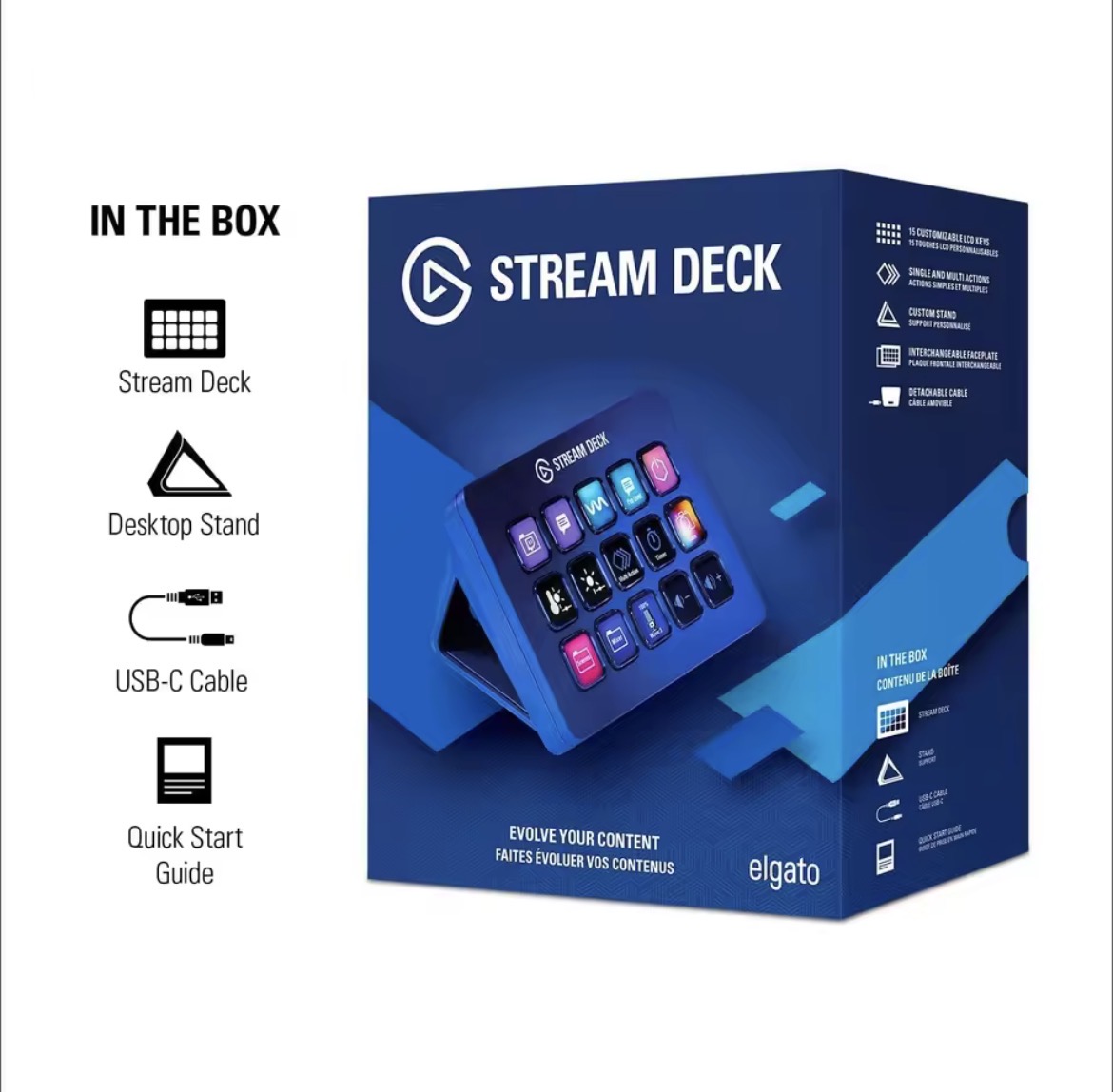התאמה אישית של מקשים ופרופילים ב־Elgato Stream Deck MK.2