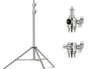 חצובת תאורה מנירוסטה NEEWER Steel Light Stand 200cm