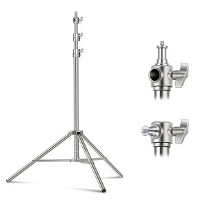 חצובת תאורה מנירוסטה NEEWER Steel Light Stand 200cm