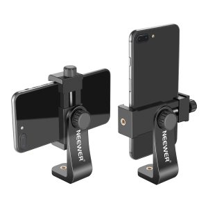 תפס טלפון מסתובב NEEWER Rotating Phone Clip Black
