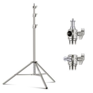 NEEWER 300cm Steel Light Stand חצובת תאורה מנירוסטה