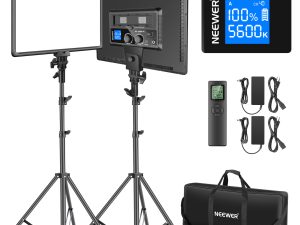 ערכת תאורת לד עם חצובה NEEWER NL288ARC 45W LED Kit