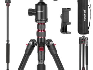 חצובה עם תפס לטלפון NEEWER TP77 Dual Axis Tripod