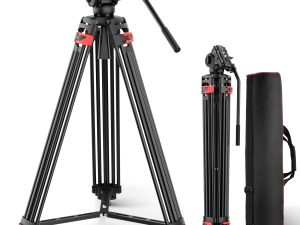 חצובת וידאו עם ראש שמן NEEWER Video Tripod Fluid Head
