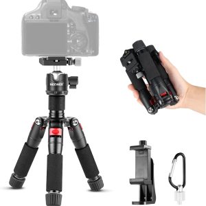 NEEWER Mini Desktop Tripod Red חצובה שולחנית אדומה